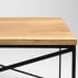 Konferenční stolek na kovových rámech 140 Memo Solid Wood