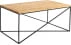 Konferenční stolek na kovových rámech 100x60 Memo Solid Wood