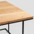 Konferenční stolek na kovových rámech 100x60 Walt Solid Wood