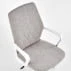 Čalouněná pracovní židle Spin 2 světle šedá s bílou