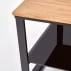 Konferenční stolek Artiga do obývacího pokoje dub zlatý s černou
