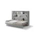 Sklápěcí postel nízká 140 Bed Concept