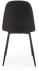Stylowe krzesło K-449 do jadalni czarny