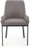 Wygodne krzesło tapicerowane z podłokietnikami do jadalni K-439