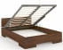 Dřevěná postel borovicová 200 s úložným prostorem do ložnice Spectrum maxi