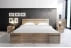 Dřevěná postel buková 140 se zásuvkami do ložnice Sparta maxi & dr
