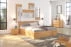 Dřevěná postel buková 160 se zásuvkami do ložnice Sparta maxi & dr