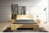 Łóżko drewniane sosnowe do sypialni Vestre maxi & long 180