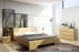 Łóżko drewniane sosnowe do sypialni Vestre maxi & long 180