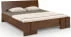 Dřevěná postel borovicová 200 s úložným prostorem do ložnice Vestre maxi & st