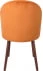 Krzesło Barbara aksamit pomarańczowy