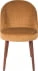 Krzesło Barbara aksamit karmelowy