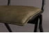 Krzesło z eko-skóry wojskowa zieleń army Willow