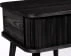 Stolik drewno kauczukowe czarne Barbier