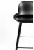 Krzesło barowe niskie czarne Albert Kuip