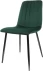 Aksamitne tapicerowane krzesło do jadalni Elmo