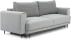 Sofa Dalia z funkcją spania typu DL i funkcją spania