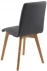 Stylowe krzesło tapicerowane do jadalni Soria