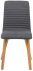 Stylowe krzesło tapicerowane do jadalni Soria