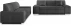 Zestaw Porto - sofa 2 i 3-osobowa
