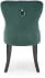 Čalouněná židle Miya do jídelny zelená