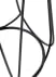 Stylowa ława Nubira S do salonu biały marmur-czarny