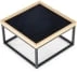 Konferenční stolek Vespa S do obývacího pokoje přírodní s černou