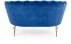 Čalouněná pohovka Amorinito XL modrá