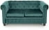Čalouněná pohovka Eriksen XL do obývacího pokoje námořní zelená