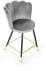 Stylová čalouněná, barová židle do jídelny nebo obývacího pokoje H106