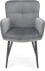 Komfortowe krzesło z podłokietnikami do jadalni K-463