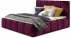 Čalouněná postel s pružinovými písty do ložnice (dřevěný rošt) 180 Edvige
