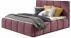 Čalouněná postel s plynovými písty do ložnice (dřevěný rošt) 140 Edvige