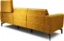Sofa 3-osobowa z pufą Cosy