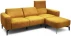 Sofa 3-osobowa z pufą Cosy