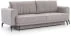 Elegantní pohovka pro každodenní spaní s mechanismem rozkládání typu DL a úložným prostorem na lůžkoviny Bresso 