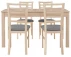 Nowoczesny zestaw stół z krzesłami do jadalni Bryk