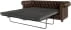 Sofa 3-osobowa Chesterfield York z funkcją spania typu stelaż belgijski
