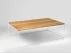 Konferenční stolek na kovových rámech do obývacího pokoje Tensio Solid Wood 140
