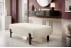 Elegantní čalouněná podnožka do obývacího pokoje Verio XL