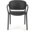 Černá židle K-491