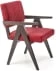 Tapicerowane krzesło Memory, wersja bordowa