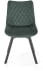Židle tmavě zelená K-520