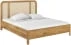 Dřevěná dubová postel Harmark 140