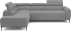 Narożnik lewostronny Gandi L Corner 120 z funkcją spania typu stelaż włoski i pojemnikiem 
