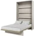 Sklápěcí postel vysoká 120 s policemi do studenstkého pokoje Concept Junior
