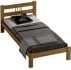 Łóżko drewniane sosnowe Nikola 90x200 na nóżkach