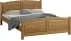 Łóżko drewniane sosnowe Mela 140x200 na wysokich nogach