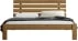 Postel dřevěná borovicová Klara 160x200 cm na vysokých nožičkách