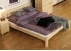 Łóżko drewniane sosnowe Ofelia 160x200 na nóżkach sosna